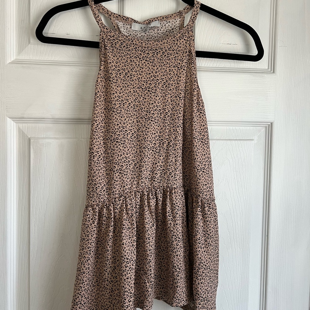 Printed tank top